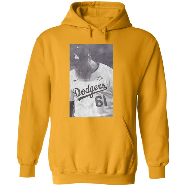 Will Klein 61 Los Angeles Dodgers Mlb Baseball Hoodie