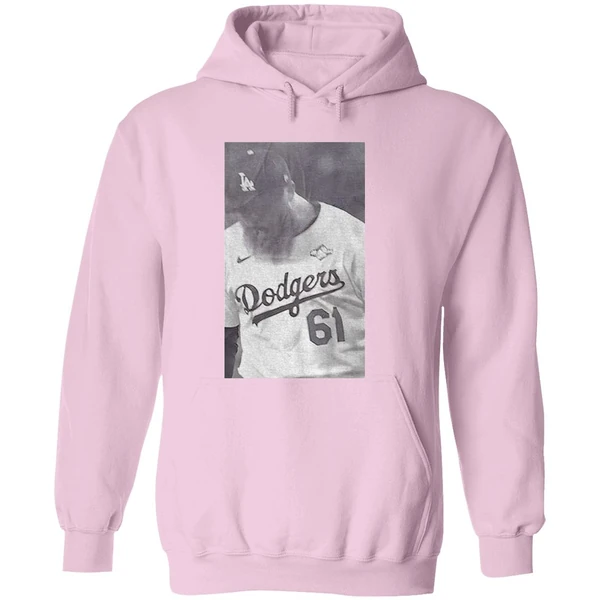 Will Klein 61 Los Angeles Dodgers Mlb Baseball Hoodie - Image 5