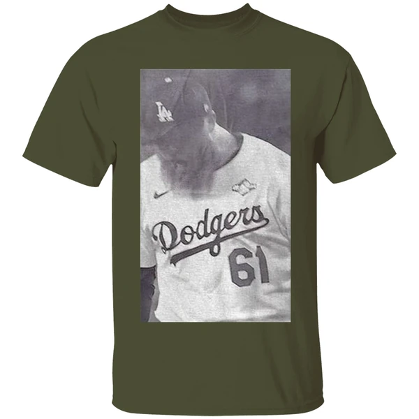 Will Klein 61 Los Angeles Dodgers Mlb Baseball Shirt - Image 3