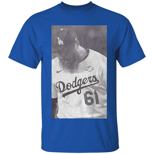 Will Klein 61 Los Angeles Dodgers Mlb Baseball Shirt - Image 7
