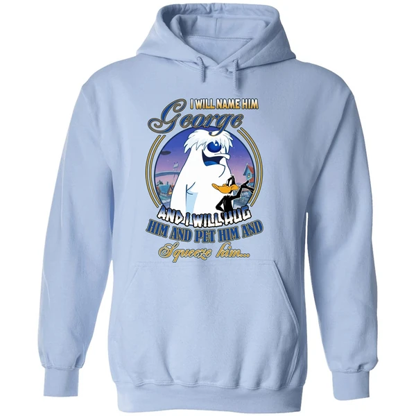 Will Name George Will Hug Pet Squeeze Hoodie - Image 4