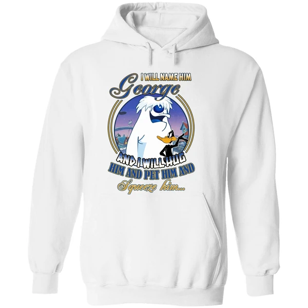 Will Name George Will Hug Pet Squeeze Hoodie - Image 8