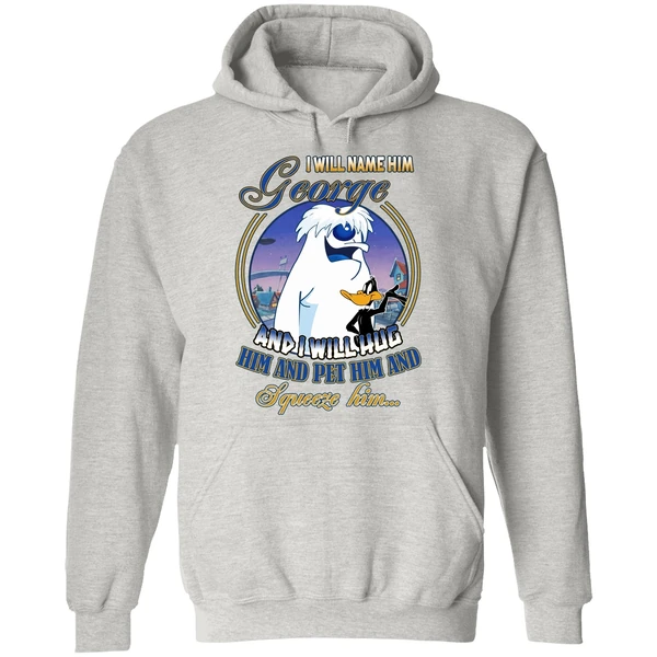Will Name George Will Hug Pet Squeeze Hoodie - Image 9