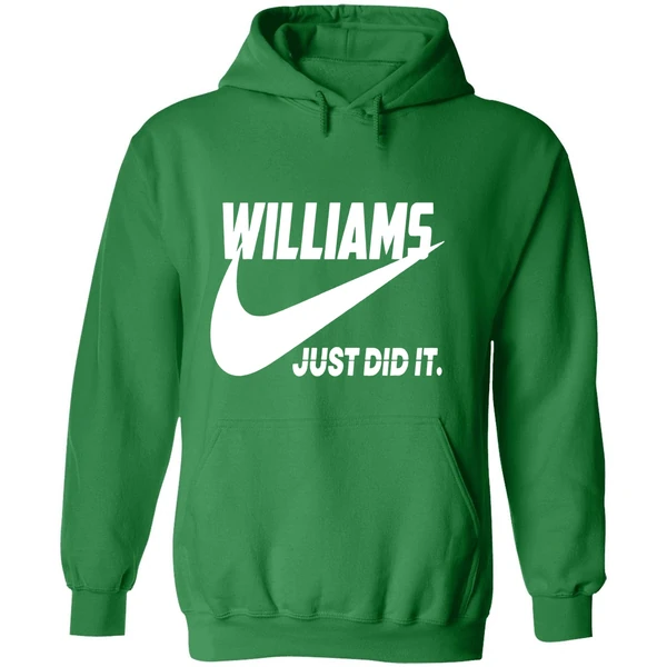 Williams Just Did It Nike Hoodie - Image 2
