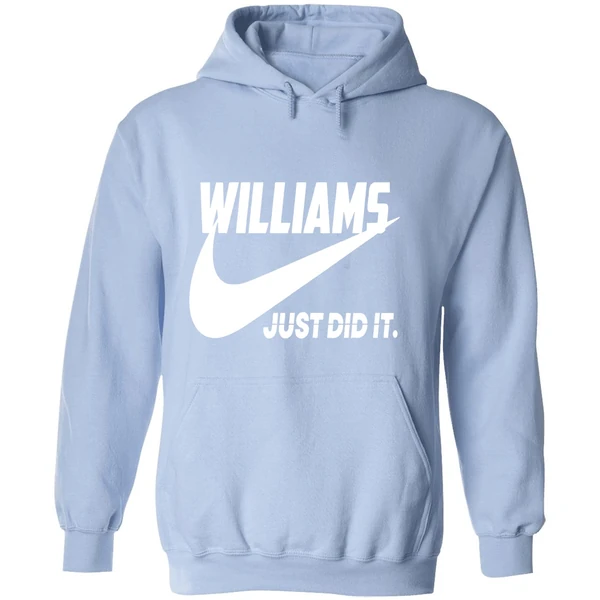 Williams Just Did It Nike Hoodie - Image 4