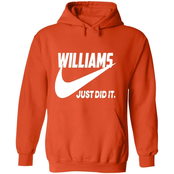 Williams Just Did It Nike Hoodie - Image 6