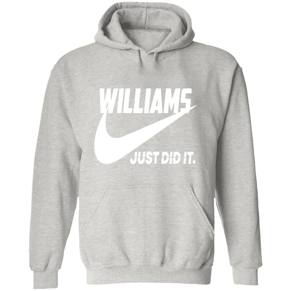 Williams Just Did It Nike Hoodie - Image 9