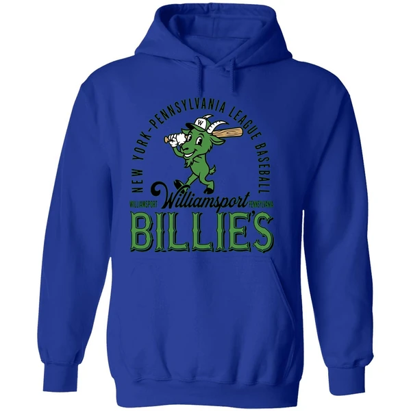 Williamsport Billies New York Pennsylvania League Williamsport Pennsylvania Hoodie - Image 7