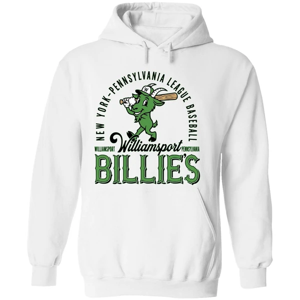 Williamsport Billies New York Pennsylvania League Williamsport Pennsylvania Hoodie - Image 8