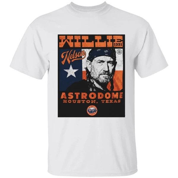 Willie Nelson Astrodome Houston Astros Texas Shirt