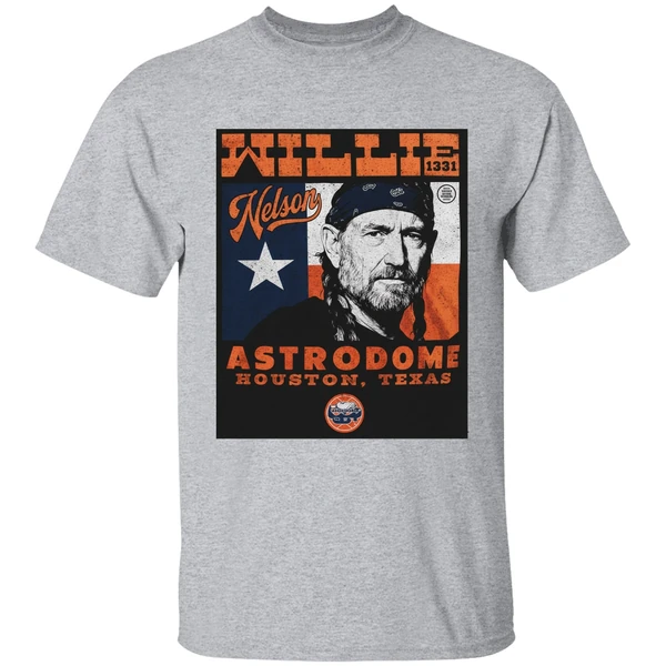 Willie Nelson Astrodome Houston Astros Texas Shirt - Image 6