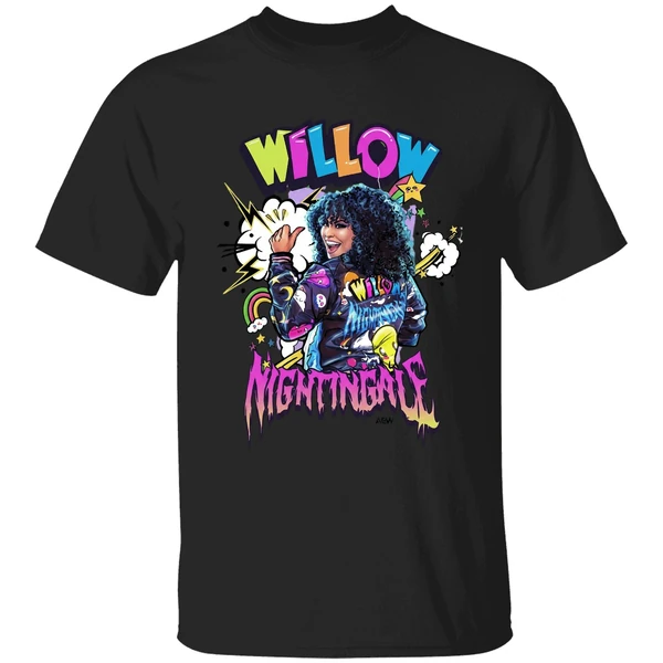 Willow Nightingale Aew Graphic Series Shirt