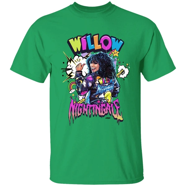 Willow Nightingale Aew Graphic Series Shirt - Image 2