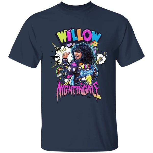 Willow Nightingale Aew Graphic Series Shirt - Image 5