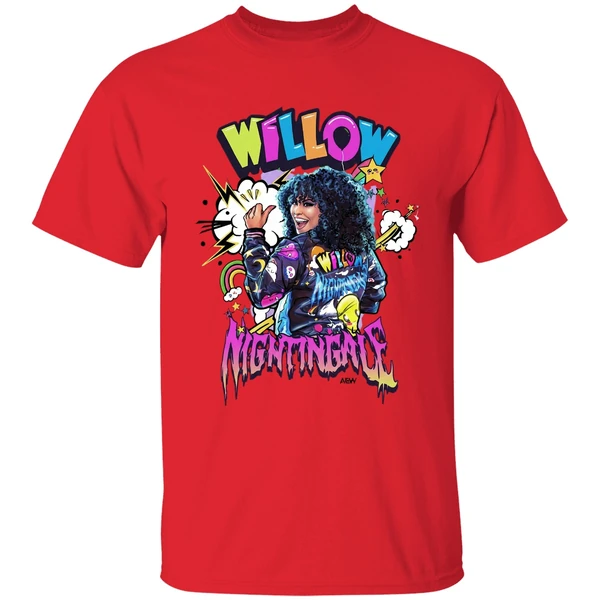 Willow Nightingale Aew Graphic Series Shirt - Image 7