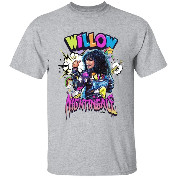 Willow Nightingale Aew Graphic Series Shirt - Image 9