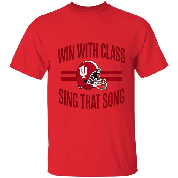 Win With Class Sing That Song Indiana Hoosiers Football Shirt - Image 6
