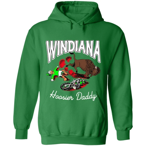 Windiana Hoosier Daddy Indiana Hoosiers Beat Oregon Ducks Hoodie - Image 2