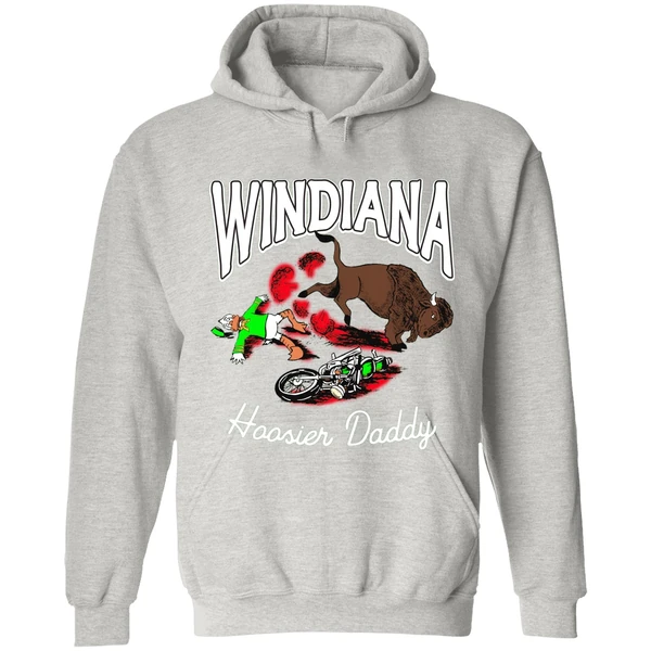Windiana Hoosier Daddy Indiana Hoosiers Beat Oregon Ducks Hoodie - Image 9