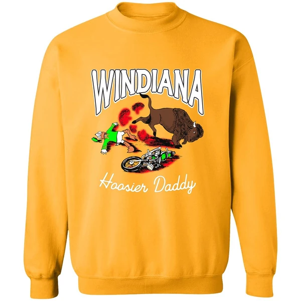 Windiana Hoosier Daddy Indiana Hoosiers Beat Oregon Ducks Sweatshirt - Image 2