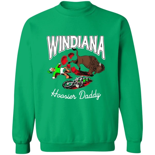 Windiana Hoosier Daddy Indiana Hoosiers Beat Oregon Ducks Sweatshirt - Image 3