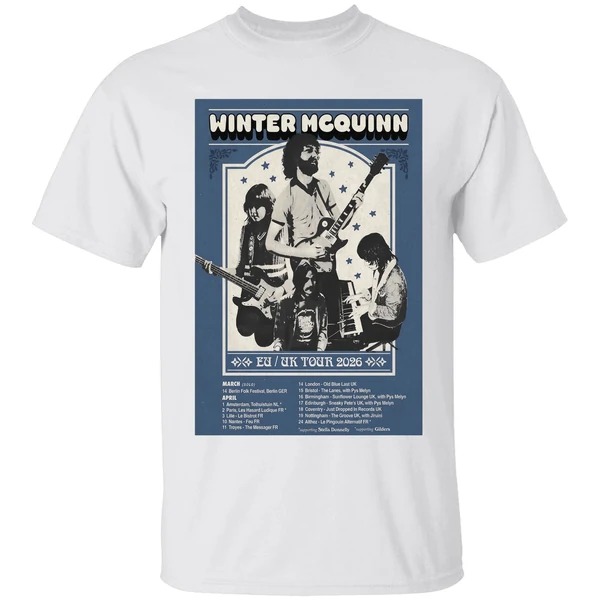 Winter Mcquinn 2026 Tour Eu Uk Poster Shirt