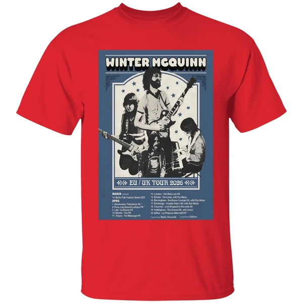 Winter Mcquinn 2026 Tour Eu Uk Poster Shirt - Image 4