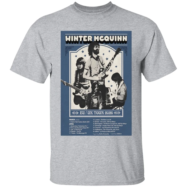 Winter Mcquinn 2026 Tour Eu Uk Poster Shirt - Image 6