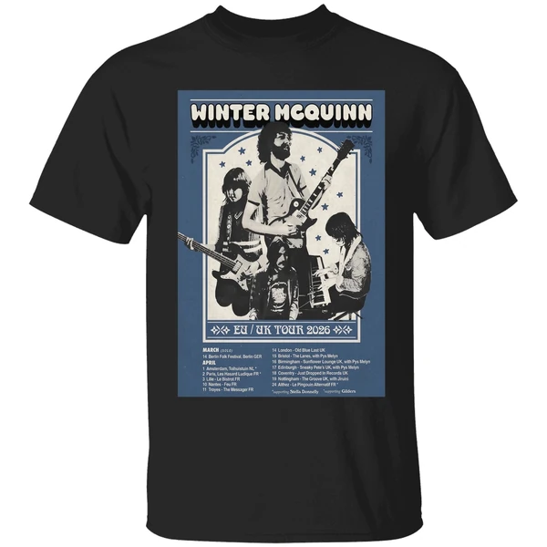 Winter Mcquinn 2026 Tour Eu Uk Poster Shirt - Image 7