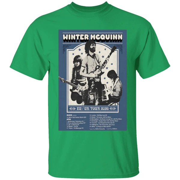 Winter Mcquinn 2026 Tour Eu Uk Poster Shirt - Image 8