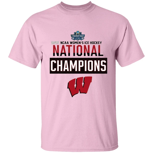 Wisconsin Badgers Womens Hockey Tournament Shirt - Image 2