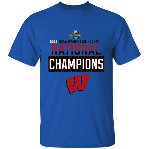 Wisconsin Badgers Womens Hockey Tournament Shirt - Image 5