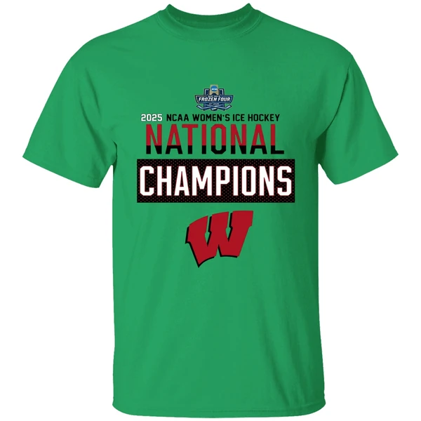 Wisconsin Badgers Womens Hockey Tournament Shirt - Image 8
