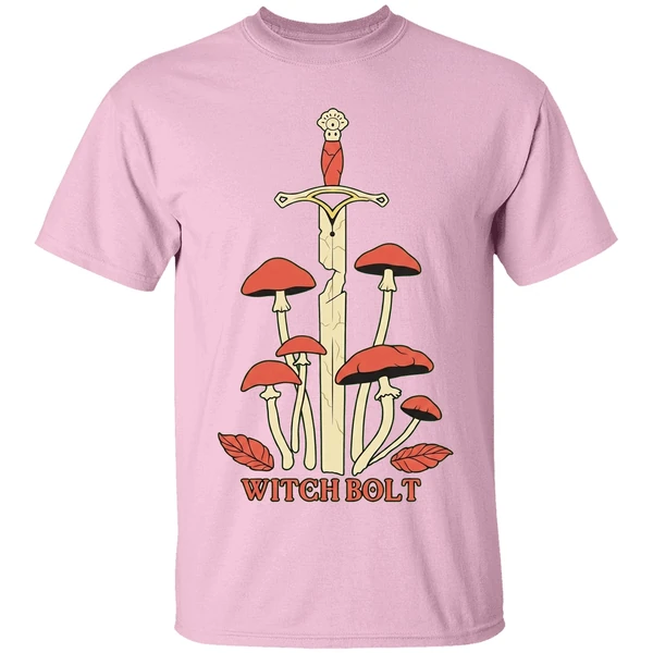 Witch Bolt Shroom Sword Shirt - Image 3