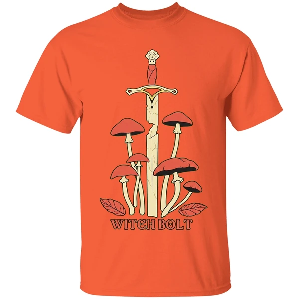 Witch Bolt Shroom Sword Shirt - Image 6