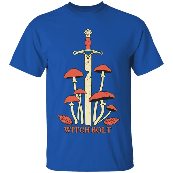 Witch Bolt Shroom Sword Shirt - Image 8
