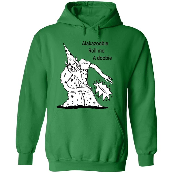 Wizard Alakazoobie Roll Me A Doobie Hoodie - Image 2