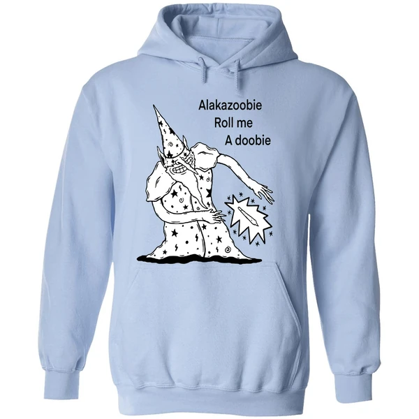 Wizard Alakazoobie Roll Me A Doobie Hoodie - Image 4