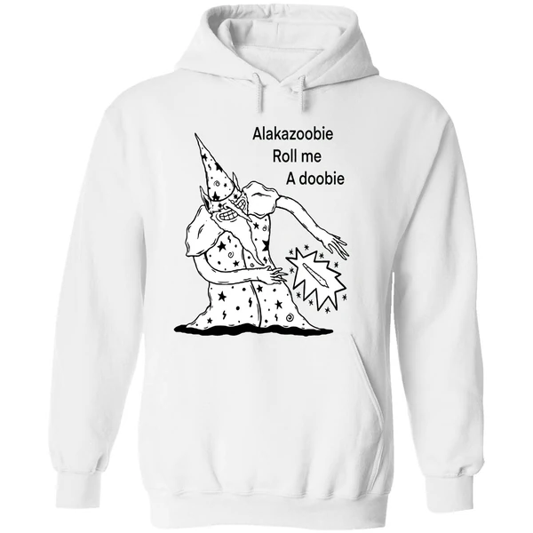 Wizard Alakazoobie Roll Me A Doobie Hoodie - Image 8