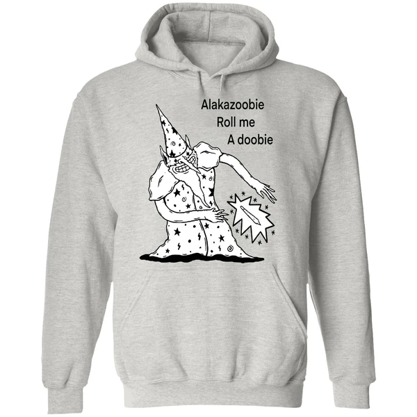 Wizard Alakazoobie Roll Me A Doobie Hoodie - Image 9