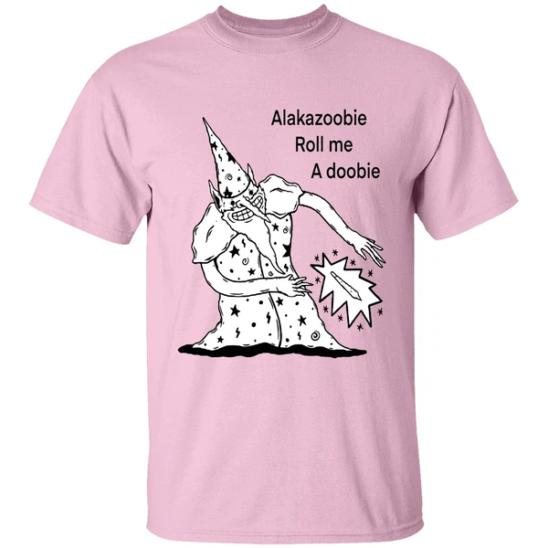 Wizard Alakazoobie Roll Me A Doobie Shirt - Image 2