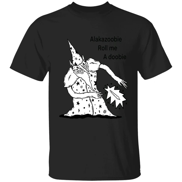 Wizard Alakazoobie Roll Me A Doobie Shirt - Image 7