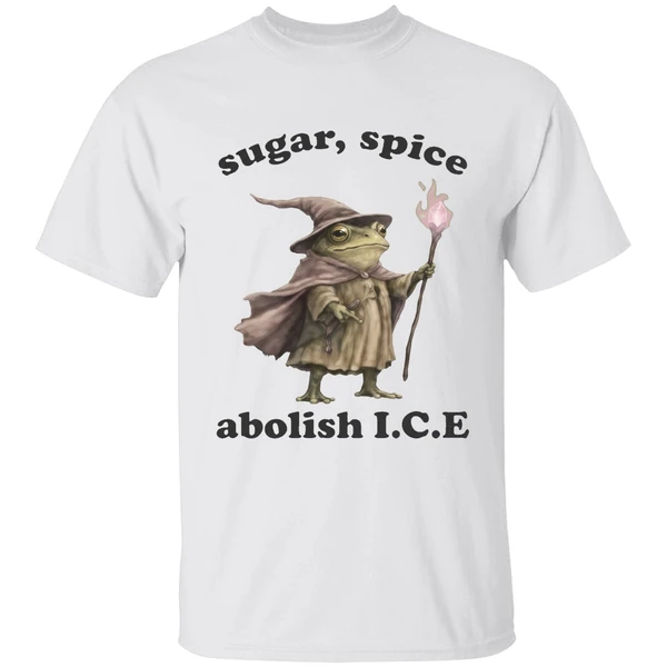 Wizard Frog Sugar Spice Abolish Ice 2026 Shirt