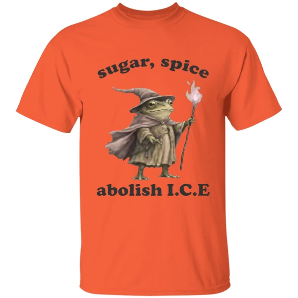 Wizard Frog Sugar Spice Abolish Ice 2026 Shirt - Image 3