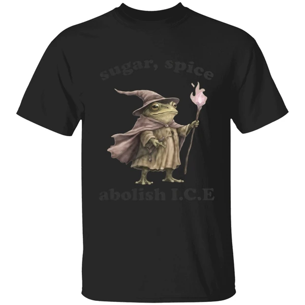 Wizard Frog Sugar Spice Abolish Ice 2026 Shirt - Image 7