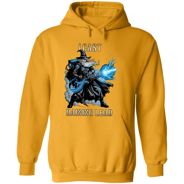 Wizard I Cast Raining Lead Hoodie