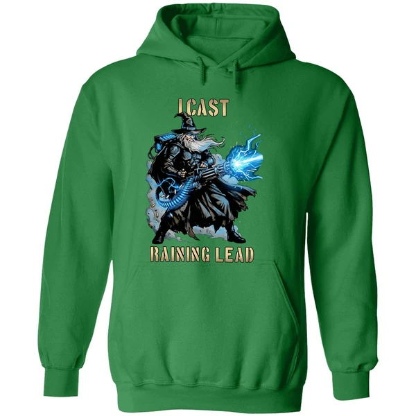 Wizard I Cast Raining Lead Hoodie - Image 2