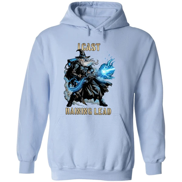 Wizard I Cast Raining Lead Hoodie - Image 4