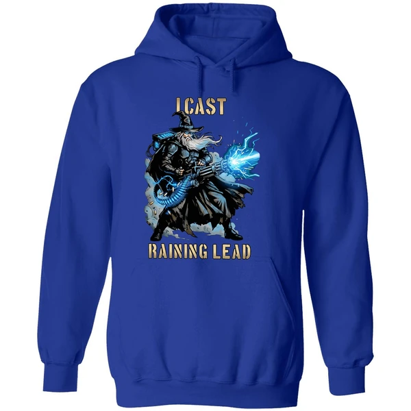 Wizard I Cast Raining Lead Hoodie - Image 7