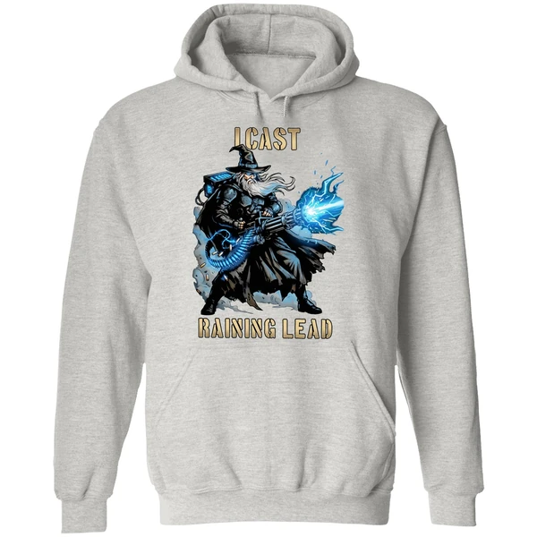 Wizard I Cast Raining Lead Hoodie - Image 9